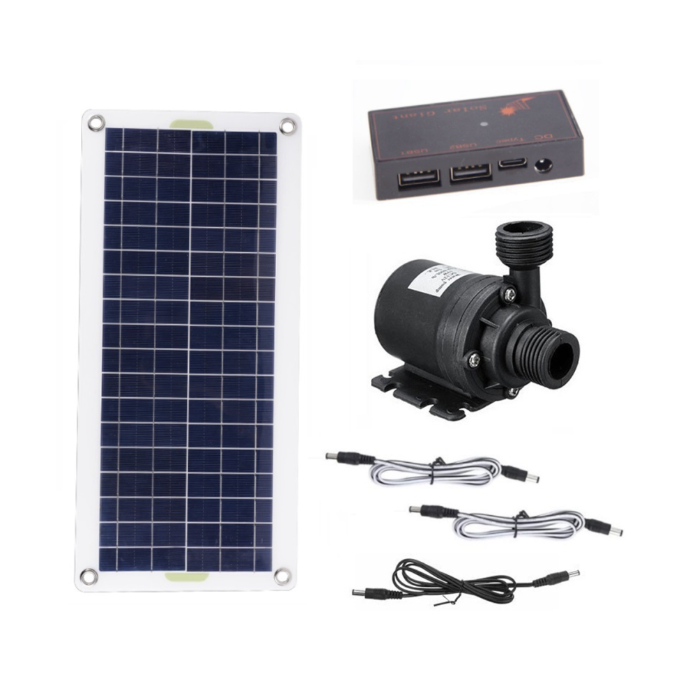50W Solar Water Pump 800L/H Dc12v Solar Water Fountain Pump Low Noise For Family Garden Water Fountain Irrigation Pump 4863233637919