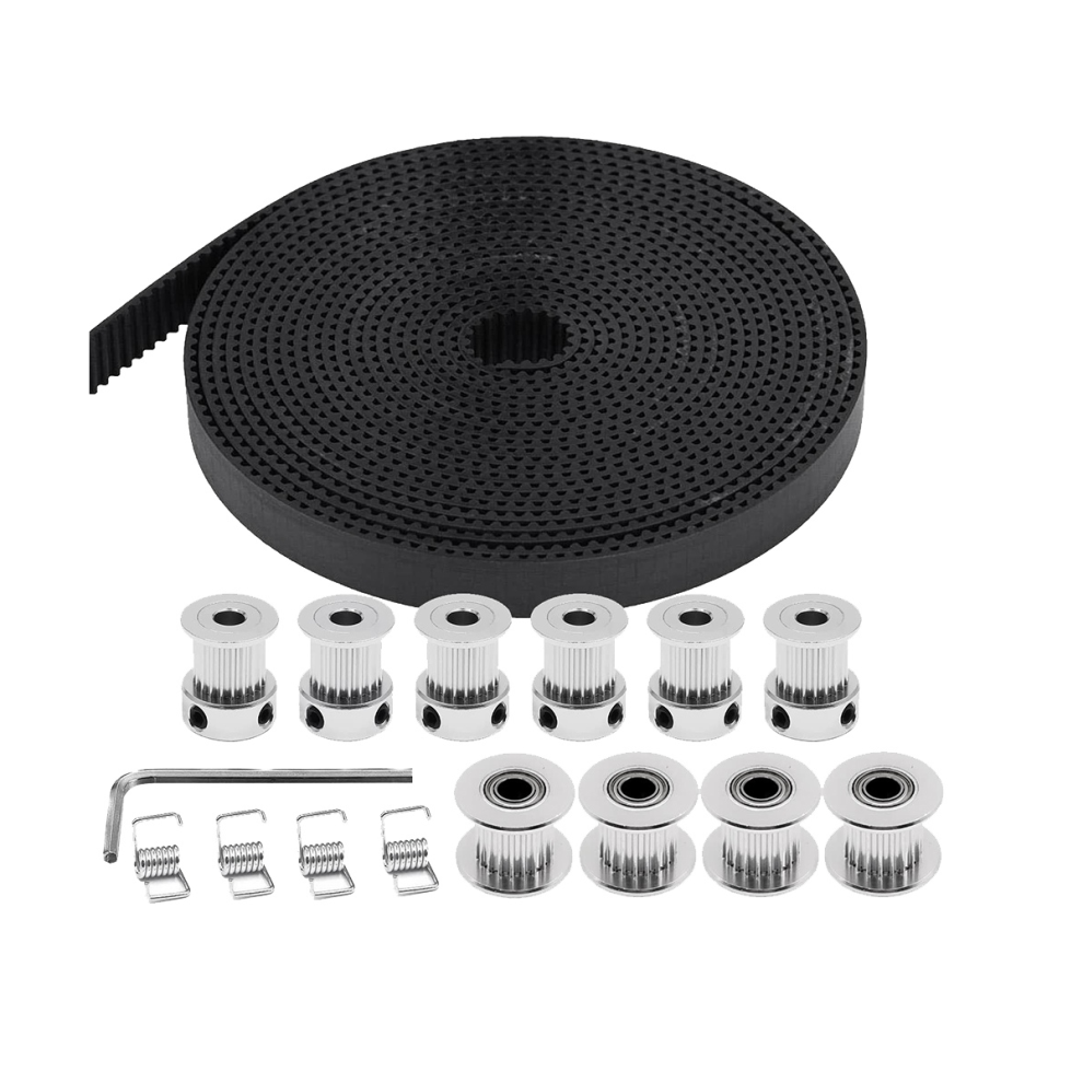 5M Gt2 Timing Belt 10Mm Width 20 Teeth 5Mm Bore Timing Pulley Wheel +20 Tooth Bore 5Mm Idler Tensioner Spring Torsion 4863233636646