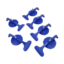6Pc Suction Clamp Set Window Suction Cups for Sealing Rear Window to Top Convertible Glass Windshield Repair Gluing