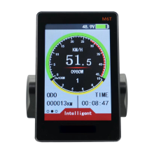 M6T Electric Bike LCD Display Meter 24V 36V 48V 60V Universal E Scooter LCD Panel Color Screen with USB for E-Bike