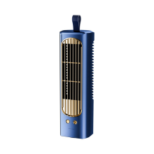 Household Tower Fan 90 Circulation Oscillating Quiet Cooling Air Conditioner Portable Standing Floor Desk Bladeless Fan