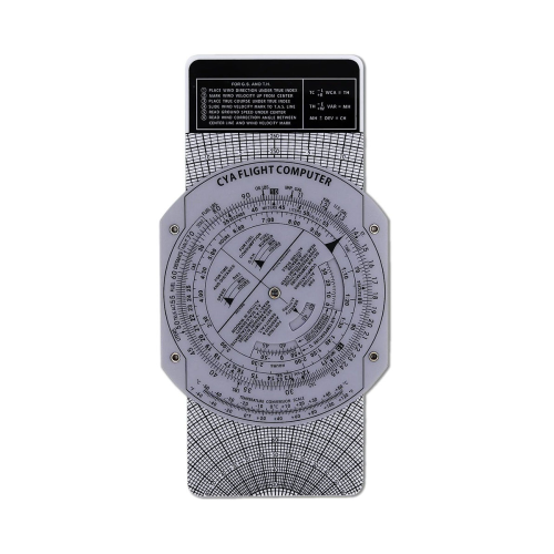 E6B Flight Computer Aviation Plotter Circular Slide Rule Used in Aviation Flight Training Pilot Training, Internships 1