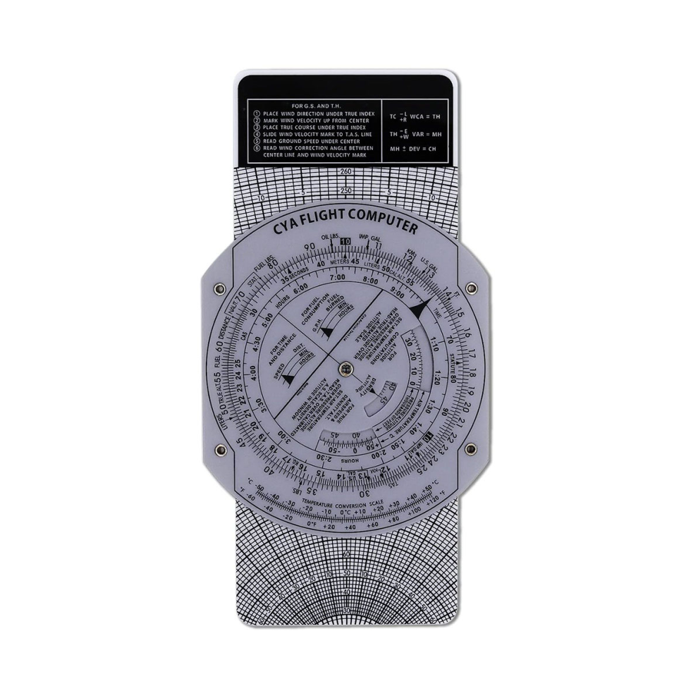 Jojomino E6b Flight Computer Aviation Plotter Circular Slide Rule Used In Aviation Flight Training Pilot Training, Internships