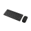 Wireless Bluetooth Keyboard Mouse Three Mode Keyboard Rechargeable Keyboard Mouse Support Tablet Laptop Computer Black 1