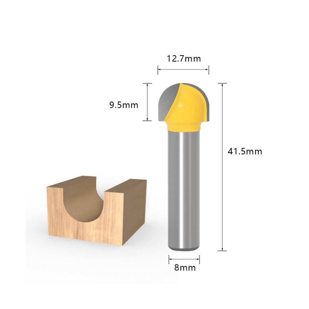 15Pcs 6.35Mm Router Bit Set Trimming Straight Milling Cutter Wood Bits Tungsten Carbide Cutting Woodworking Trimming 4851714877732