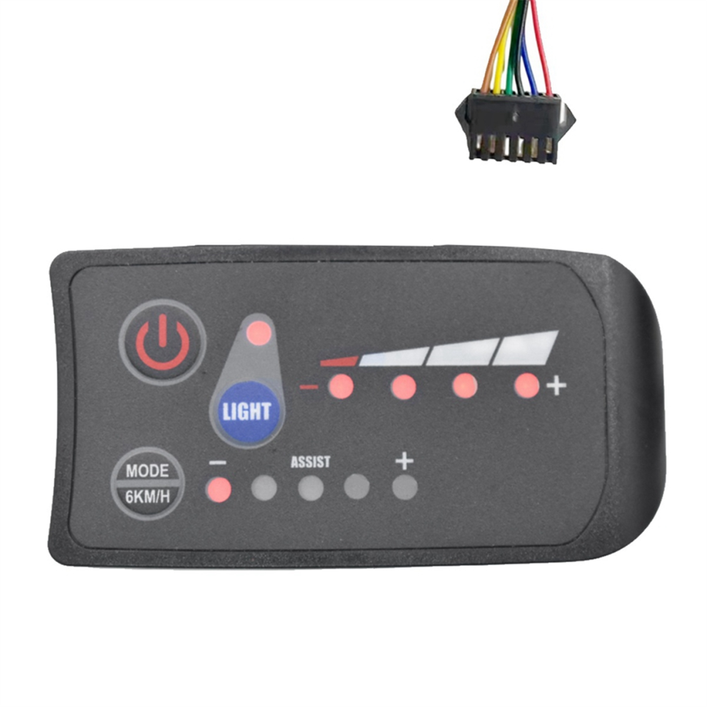 Jojomino S810 E-Bike Meter Led Display 36V Ip65 For Electric Bike Electric Bicycle Meter Sm 6Pin