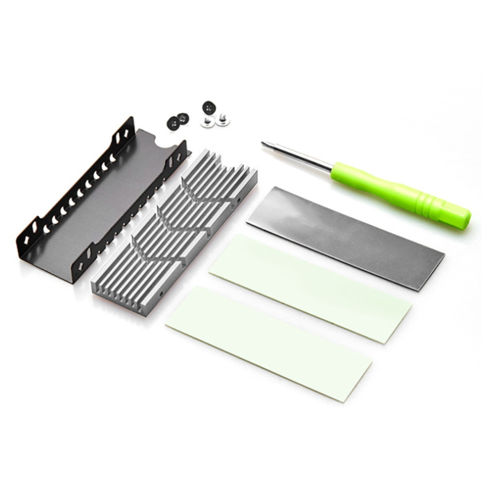 M.2pro 2280 Nvme Heatsink M.2pro Ssd Heatsink Thermal Pad Aluminum Heat Dissipation Band Thermal Pad For M2 2280 Ssd B 4863233645556