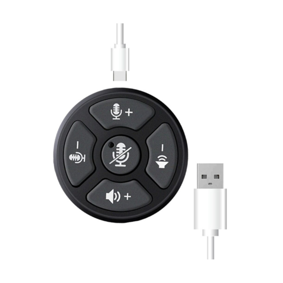 Usb Speakerphone 360 Voice Pickup Usb Type C-A Microphone For Home Office, Smart Voice Enhancement 4863233645099