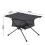 Living And Home Aluminium Camp Table with Mesh Shelf 7