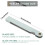 SODIAL(R) Silver Tone Metal Metric Gap Thickness Feeler Gauge Blades 0.02-1mm Tool 7