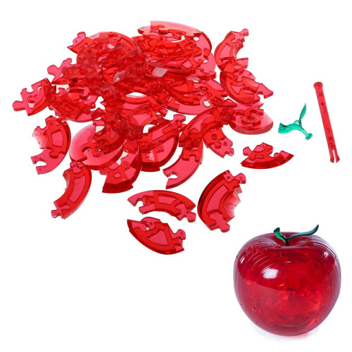 3D Crystal Puzzle - Red- 1
