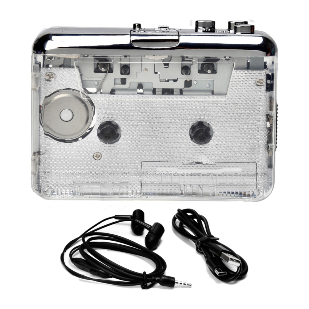 Usb Cassette Capture Radio Player Cassette To Mp3/Cd Type-C Walkman Audio Music Player Cassette Recorder 4851714884242