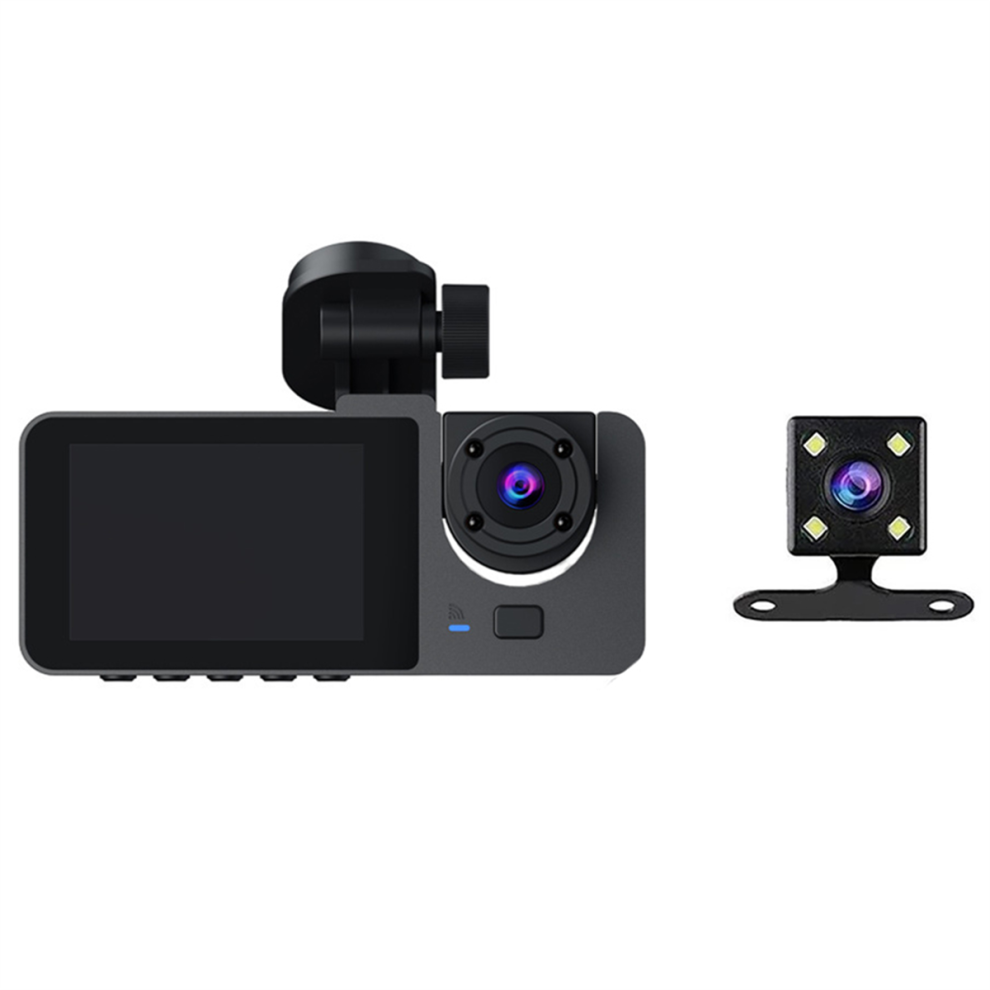 1080P Car Dash Camera Front And Rear Inside,2.0 Inch IPS Screen,Night Vision,G-Sensor,Loop Recording,24H Parking Record