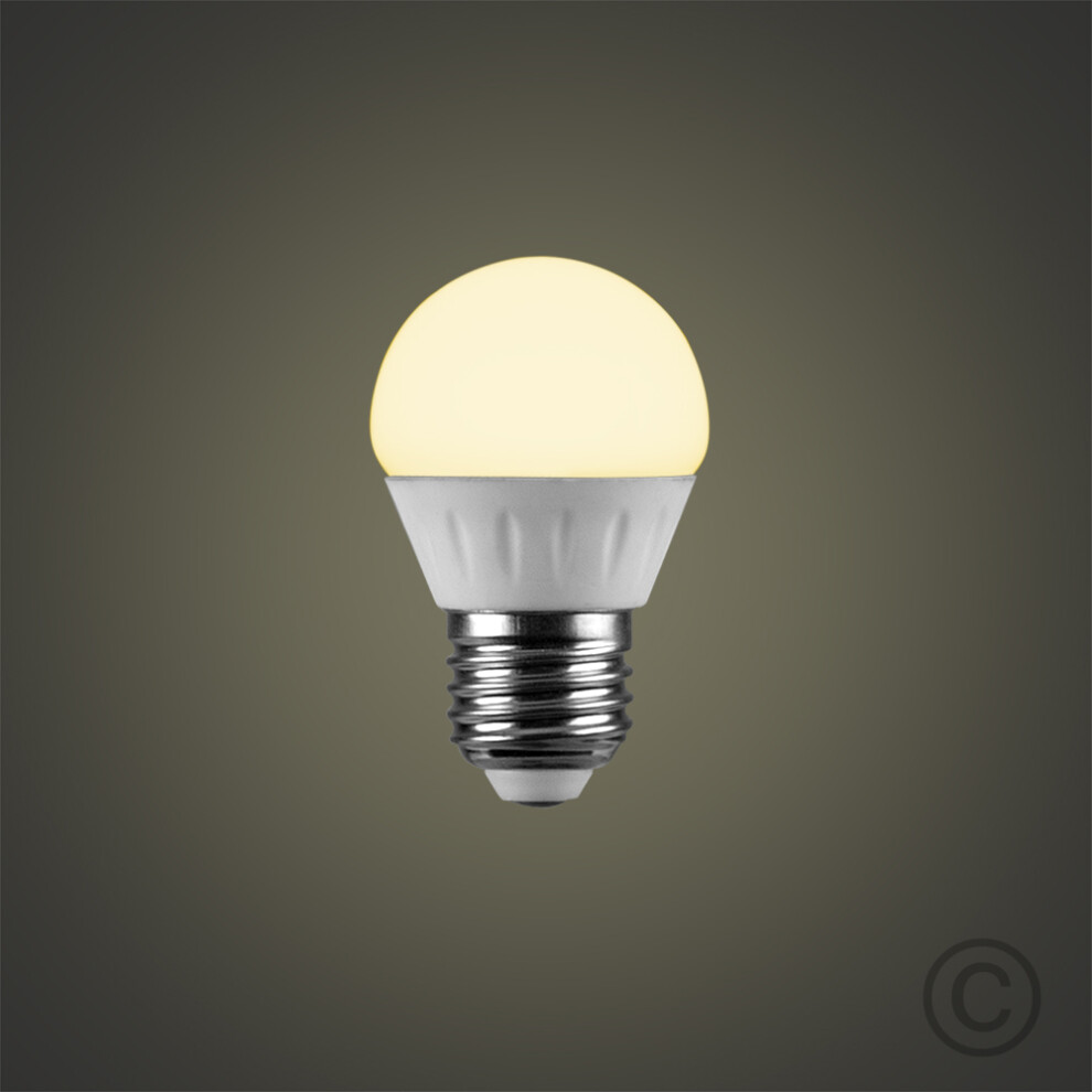 4w ES LED Globe 400 Lumens 20000 Hours Bulb