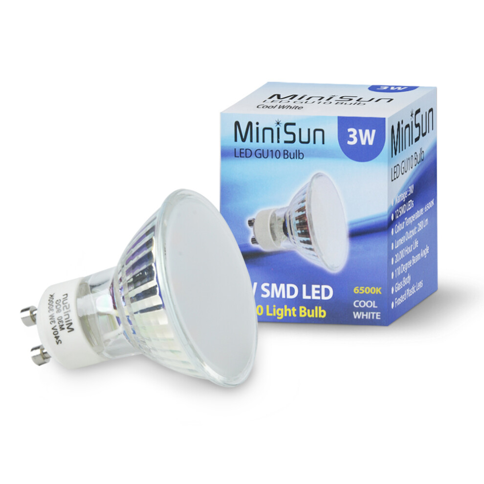 ValueLights 3W GU10 LED Bulb