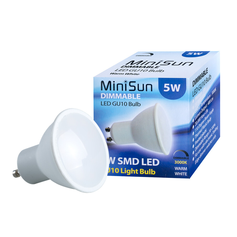 GU10 5W Dimmable LED Bulb in Warm White