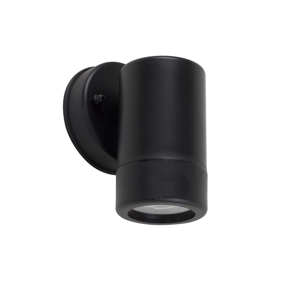 Mellor Black Outdoor Wall Downlight