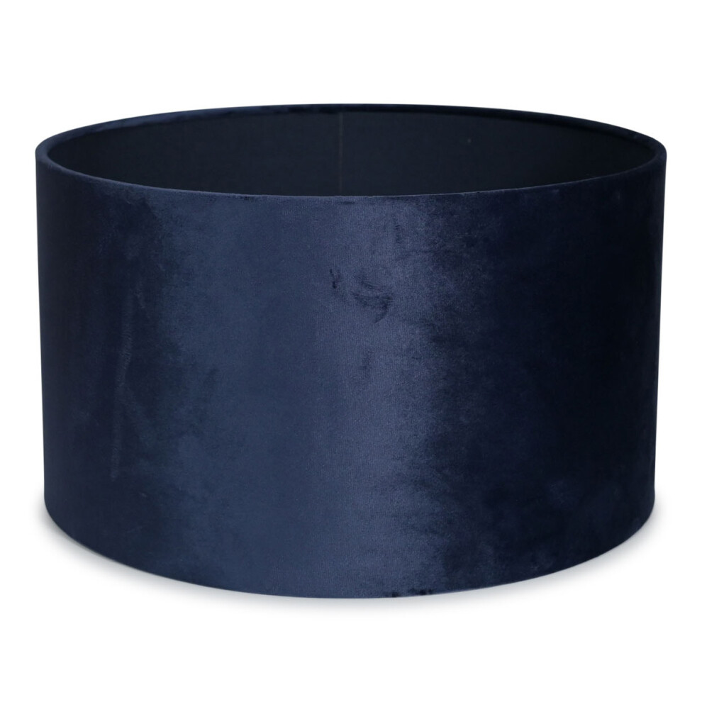 Reni Large Navy Velvet Pendant Shade