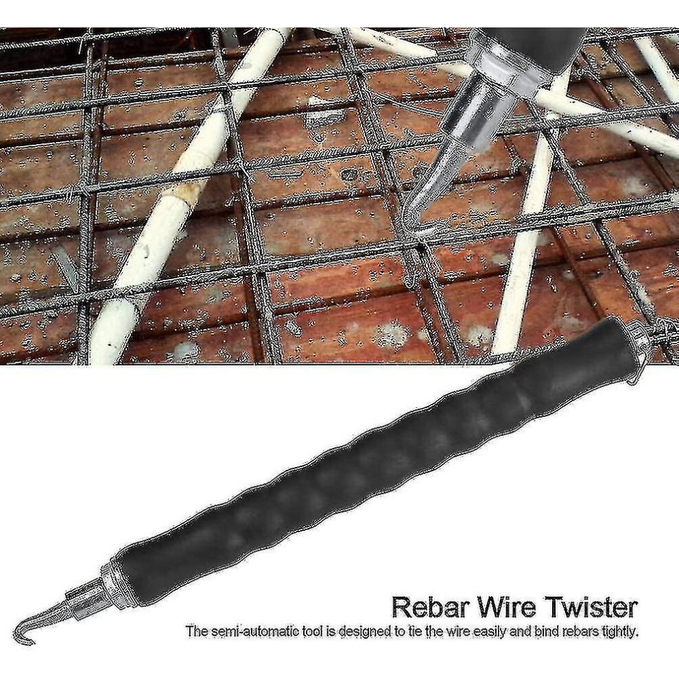 Rebar Wire Twister Wire-Tying Twister Tool Semi-Automatic Retractable Hook Construction Site1pcs 9497821048020