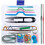63 Pcs Knitting Kit - Knitting Tools With Tool Kit Accessories Box And 2 Knitting Hooks 1