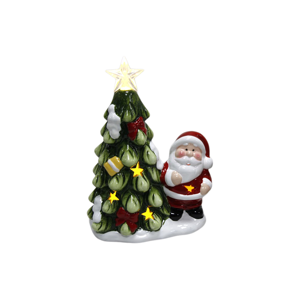 Light-Up Christmas Ornament LED Christmas Tree Mini Festive Winter Xmas Scene-image-OPC-PDQ9JHG-NEW