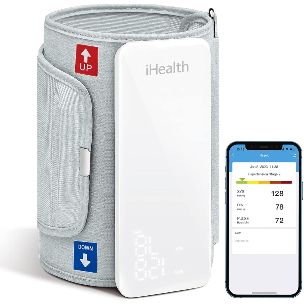 Ihealth Neo Smart Arm Blood Pressure Monitor With Display