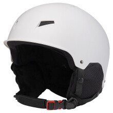 (White, M) Ski Helmet Snowboard Helmet Warm Safety Sports Helmet For Adults Youth