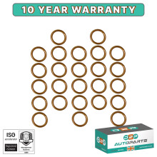 25 X CITROEN PEUGEOT 14MM OIL SUMP PLUG WASHERS
