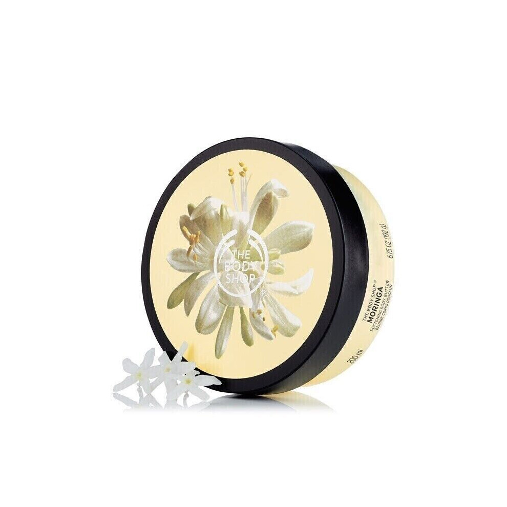 The Body Shop 6 Pack Moringa Softening Body Butter - 6 X 200Ml Rrp £14