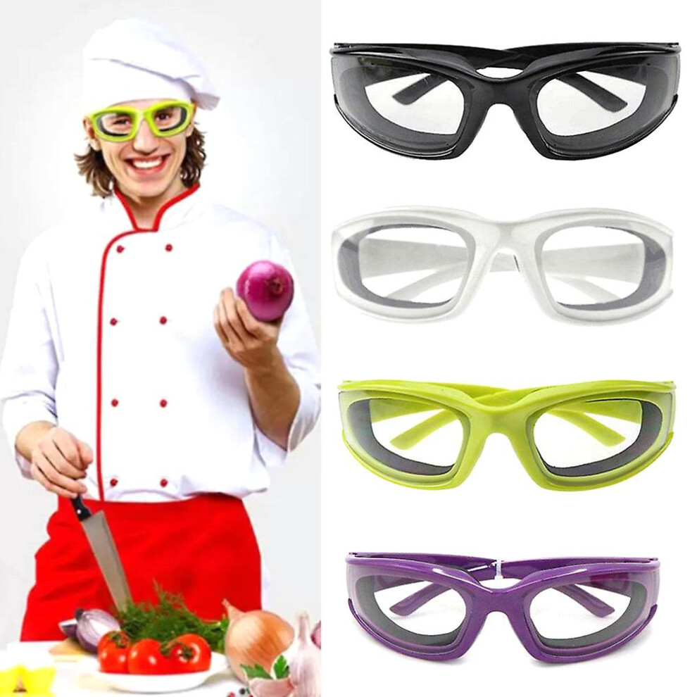 (Black) Kitchen Protective Goggles For Onion Cutting Safety Glasses 4522139360825