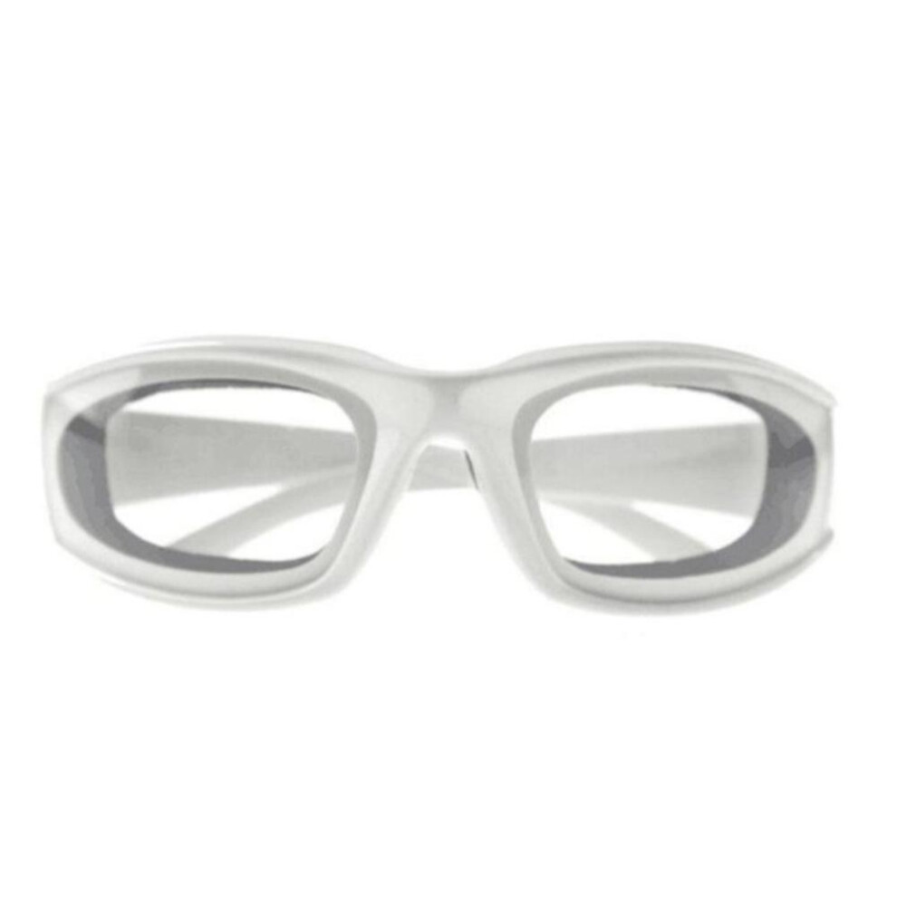 (White) Kitchen Protective Goggles For Onion Cutting Safety Glasses 4522139360849