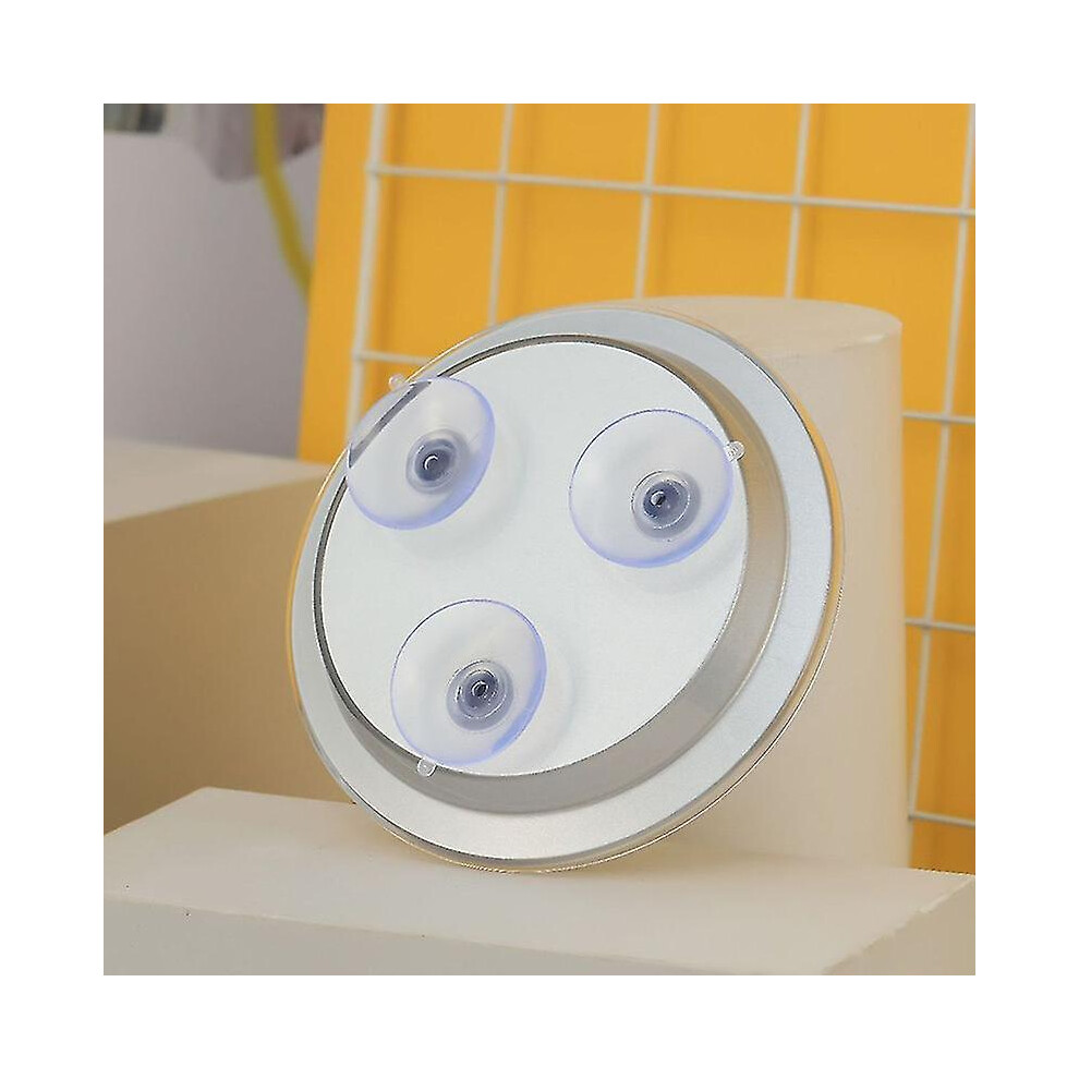 Silver (Silver) Makeup Mirror 20X Magnifying Mirror With 3 Suction Cups Cosmetics Tools 1Pcs