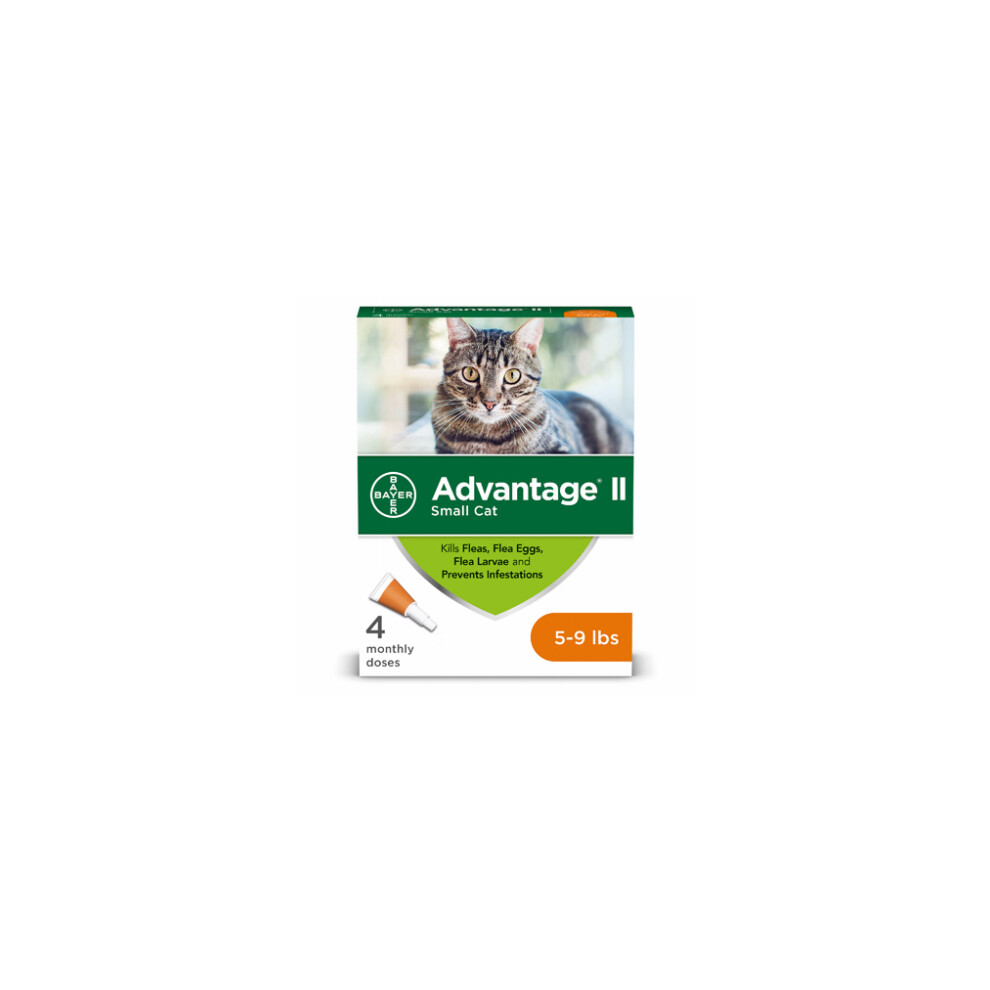 Flea Prevention for Small Cats, 5-9-Lbs., 4 doses. -00724089202086