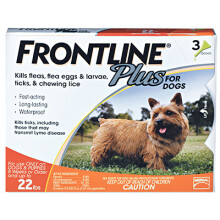 Flea & Tick Killer, For Small Dogs & Puppies, 3-Doses -287010