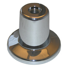Escutcheon Set For Central Brass, 9/16-In. Top x 2.75-In. Bottom x 2.25-In. H 03-1759