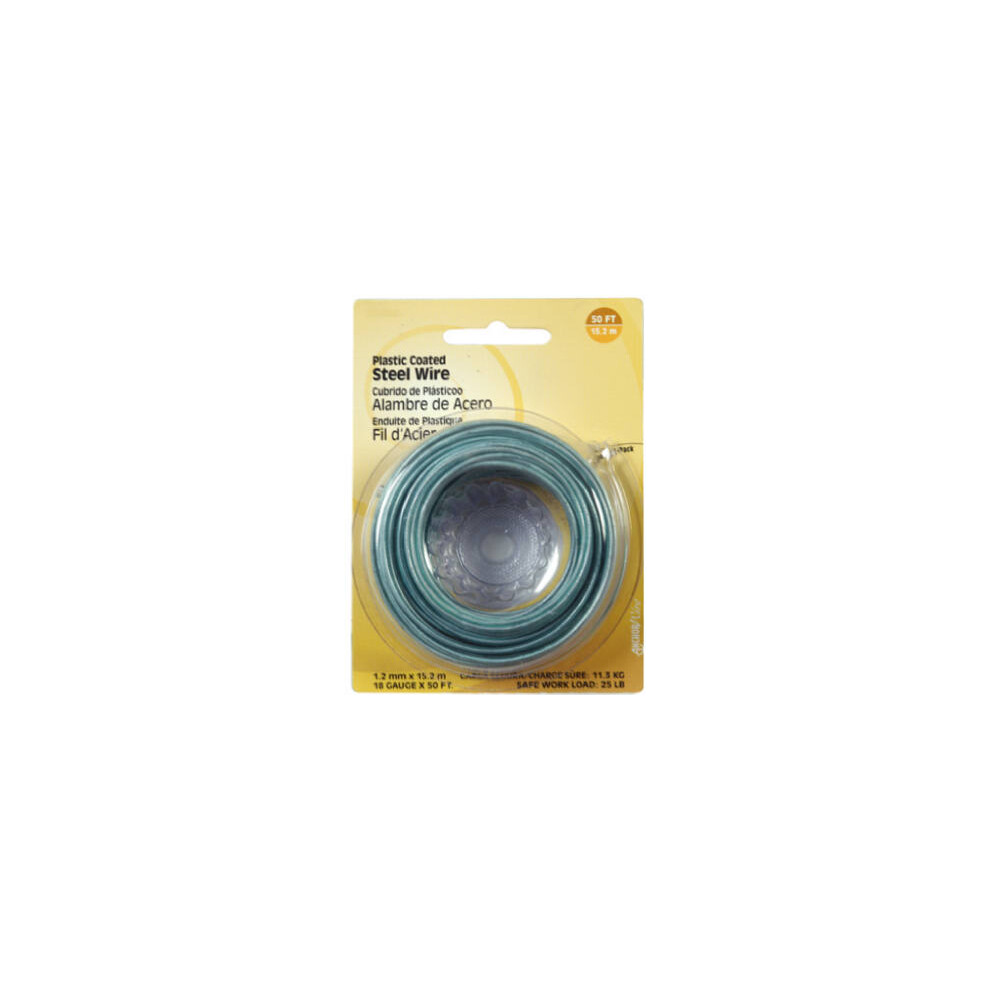 18-Gauge Plastic Wire, 50-Ft. -123115 038902311894