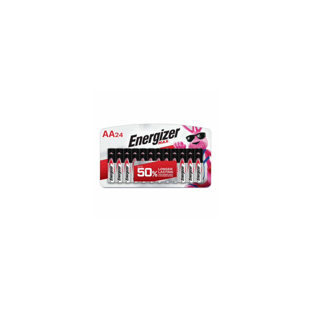 MAX Alkaline Batteries, AA, 24-Pk. -E91BP-24