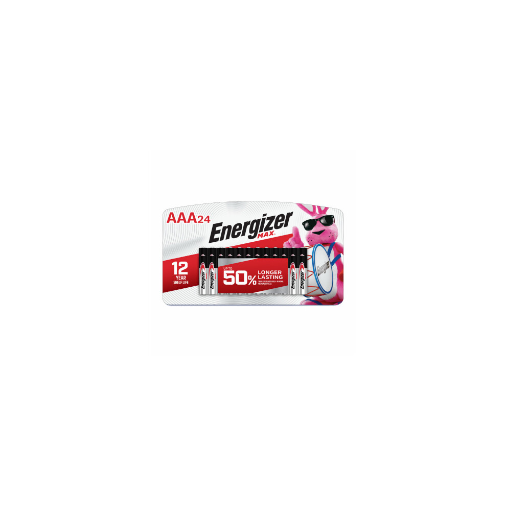 MAX Alkaline Batteries, AAA, 24-Pk. E92BP-24