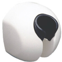 White Shower Wall Screw Or Adhesive Mount 640490