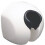 White Shower Wall Screw Or Adhesive Mount 640490 1