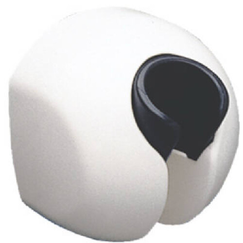White Shower Wall Screw Or Adhesive Mount 640490