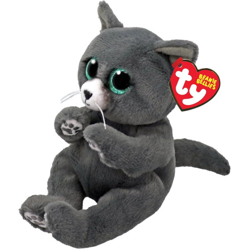 Ty TY Beanie Bellies Binx Russian Blue Cat 15cm
