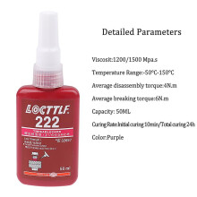 50ml 222 Retaining Compound Thread Locker Adhesive Glue Multi-purpose Use