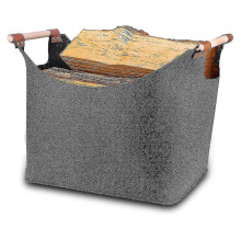 Felt Bag, Firewood Basket, Extra Thick Felt