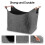 Felt Bag, Firewood Basket, Extra Thick Felt 3