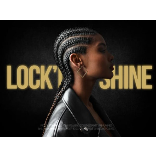 Braid Formula Lock'n Shine - Extreme Firm Hold, 16.2oz 2