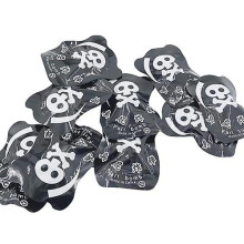 (BLACK) 20pcs Stink Bag Funny Fart Bomb Bags Stink Bomb Smelly Gags Practical Jokes Fool Toy Fool's Day Toy