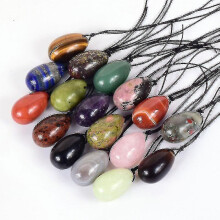 (white, 45x30mm) Quarts Yoni Egg Set Obsidian Kel Exercise Egg Va Tightening Nephrite Yoni Egg
