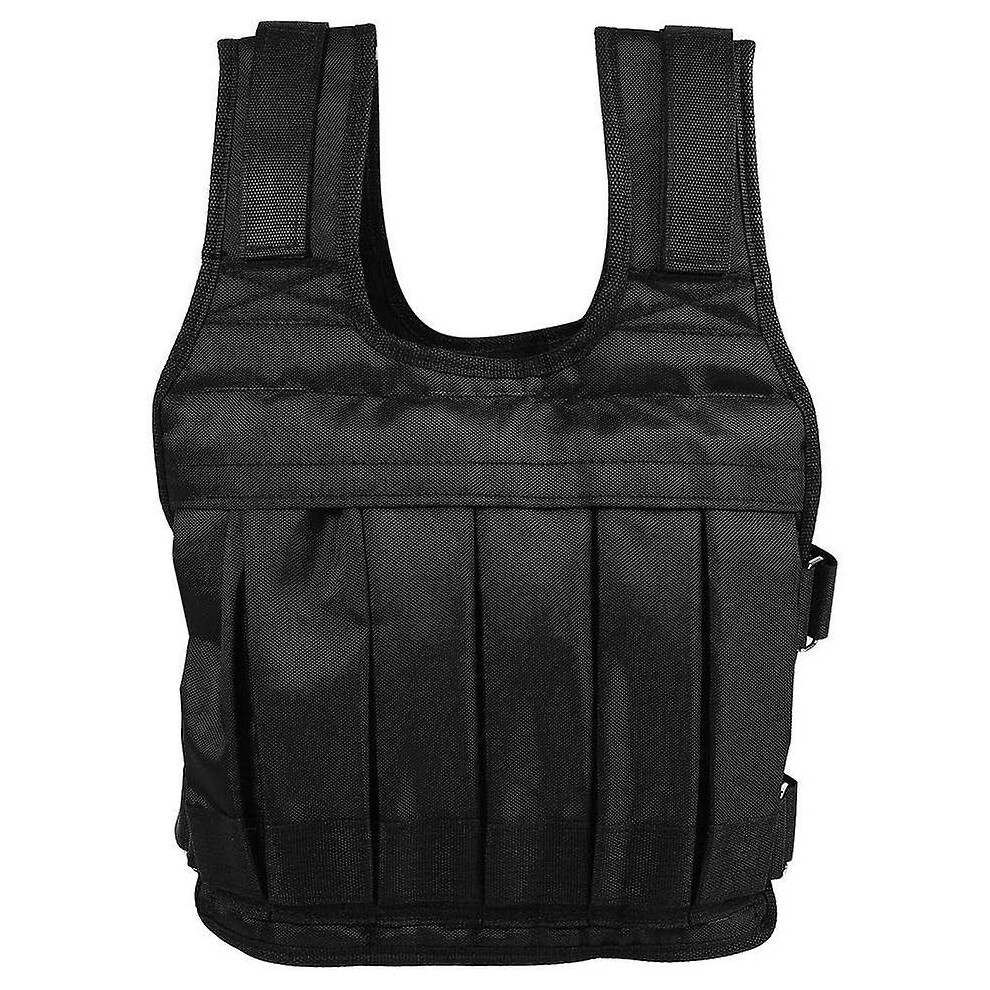 Weighted Vest, Heavy Duty 50kg Weight Vest Adjustable Loading Weight Vest Jacket For Strength Training, Exercise, Fitness, Crossfit, Men And Women