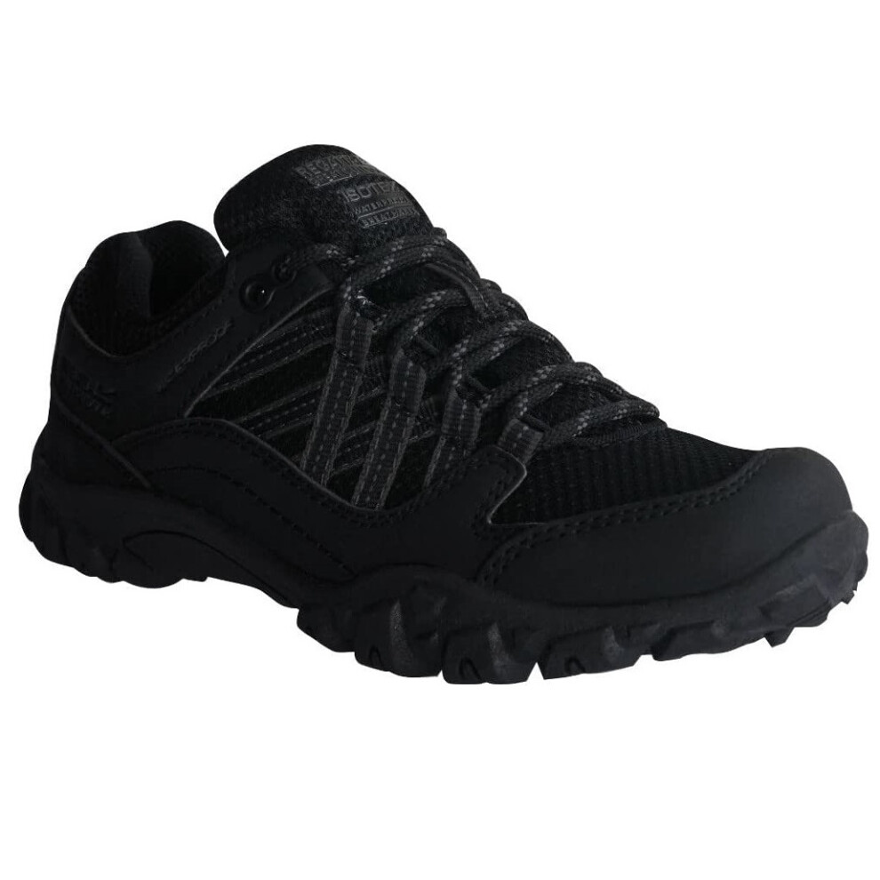 (2.5 UK, Black) Regatta Childrens/Kids Edgepoint Walking Shoes